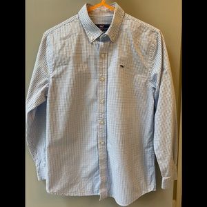 Boys Vineyard Vines Whale Shirt Button Down